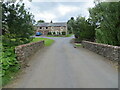 Road and Bridge crossing Sleagill Beck in Sleagill in Sleagill