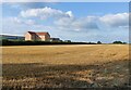 Farmland along Cottage Lane in Broughton Astley in LE9 6NX