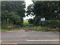 Gate leading to bridleway, Cresswell Road in Ellington (Northumberland)