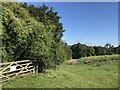 Field corner and gate in Dowdeswell