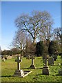 The graveyard at St Peter's Church in Great Livermere