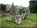 Fragments from the old church, Thorney in NG23 7DB