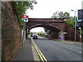 Railway bridge over Eastwoodmains Road in G46 6QX