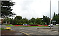 Roundabout on the A727, Giffnock in G46 7JL