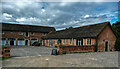 Buildings around the stable yard, Doddington Hall estate in LN6 4RU