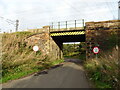 Railway bridge over Foulburn Road in ML7 5DG