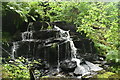 Small waterfall, Birks of Aberfeldy in PH15 2DX