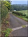 Dead-end lane in Mynydd-bach, Monmouthshire in NP16 6RW