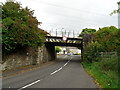 Railway bridge over the B7010, Fauldhouse in EH47 9HS