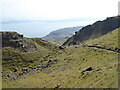 Paths on the mountainside below The Storr in IV51 9HX