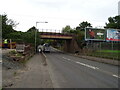 Railway bridge over Calder Road (B7029) in ML4 1DE