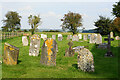Churchyard of St John's, Farley Chamberlayne in SO51 0QP