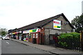 Post Office and shops on Thorniewood Road in G71 6AN