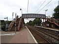 Footbridge, Mount Vernon Railway Station  in G32 9LL