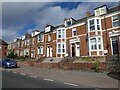 Terraced houses on Durham Road in NE9 6XA