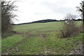 Footpath past Maplescombe Chapel in TN15 6BU