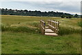 Footbridge on path to Winchelsea in TN36 4AZ