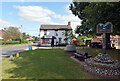 The village store and sign, Gressenhall in Gressenhall