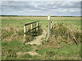 Footbridge on the footpath from Thurlby to the A6121 in PE10 0JY