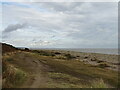 Footpath along the beach in IP16 4QU