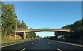 Footbridge - northbound M6 in WA16 0SB