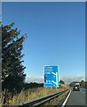 Junction 23 signage  - M6 northbound in WA12 0DS