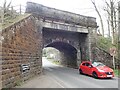 Railway bridge on the B5331 in ST13 8PG
