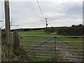 Footpath towards A60 at Birks Cottages in S80 3NL