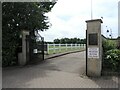 Entrance to Cleve Rugby Club in BS16 9JF