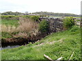 Bridge over a drainage ditch in Meathop Marsh in LA11 6RE