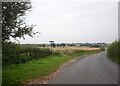Public footpath crosses over Newton Lane in CV13 0QU