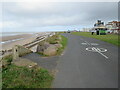 Promenade along the clifftop, Bispham, near Blackpool in FY2 9HL