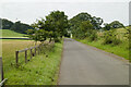 Road to Kinnaird Farm in KY15 4RP