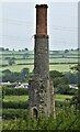 Chimney at former Llangan Lead Mine in CF35 5DW