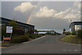 Rainbow over Wincobank Way in DE55 2EF