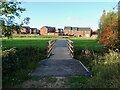 New footpath and footbridge at Cadley Village in DE11 9DJ