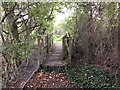 Footbridge on the path to Beck Farm in CB23 2TX