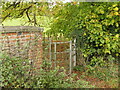 Kissing gate, Whitton in SY8 3AD