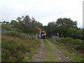 Bridge repairs on the track to Ardmenish in PA60 7XZ