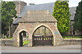 Lychgate, St Saviour's Church, Coalpit Heath, Gloucestershire 2021 in BS36 2UA