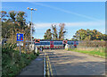 At Sawston Level Crossing in CB22 3JG