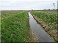 Drain beside Long Drove in PE11 4JY