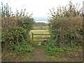 A stile at Stoney Cross in EX12 4AS
