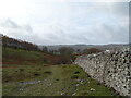 Path along drystone wall in LA11 6SB