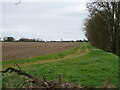 Farm track beside Car Dyke in Haconby