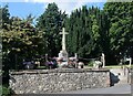 Pontesbury war memorial in SY5 0FP