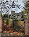 Gates at All Saints Church, Thurcaston in LE7 7JQ