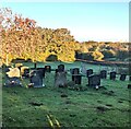 Churchyard gravestones, Gwehelog in NP15 1RH
