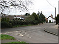 Junction of The Street with Carbrooke Road in IP25 6YU
