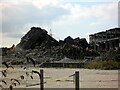 Demolition in progress in WF11 8RB